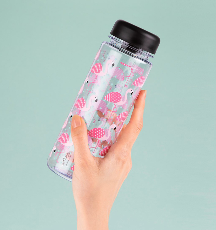 Vattenflaska Flamingo